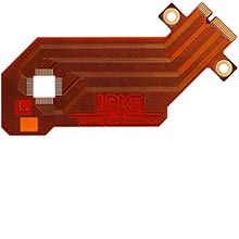 Cutting of flex circuits in arbitrary shapes